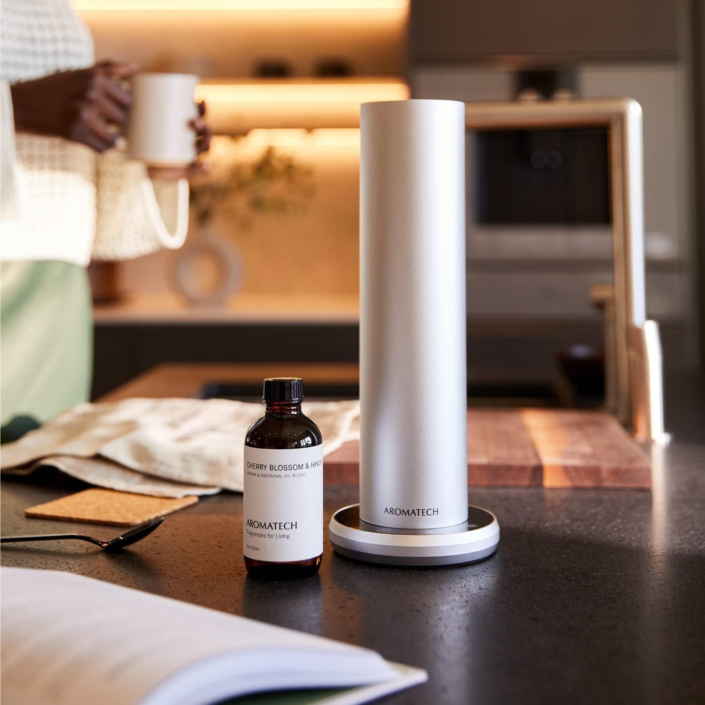 Cherry Blossom & Hinoki Aroma Oil for Scent Diffuser - 10 Milliliter