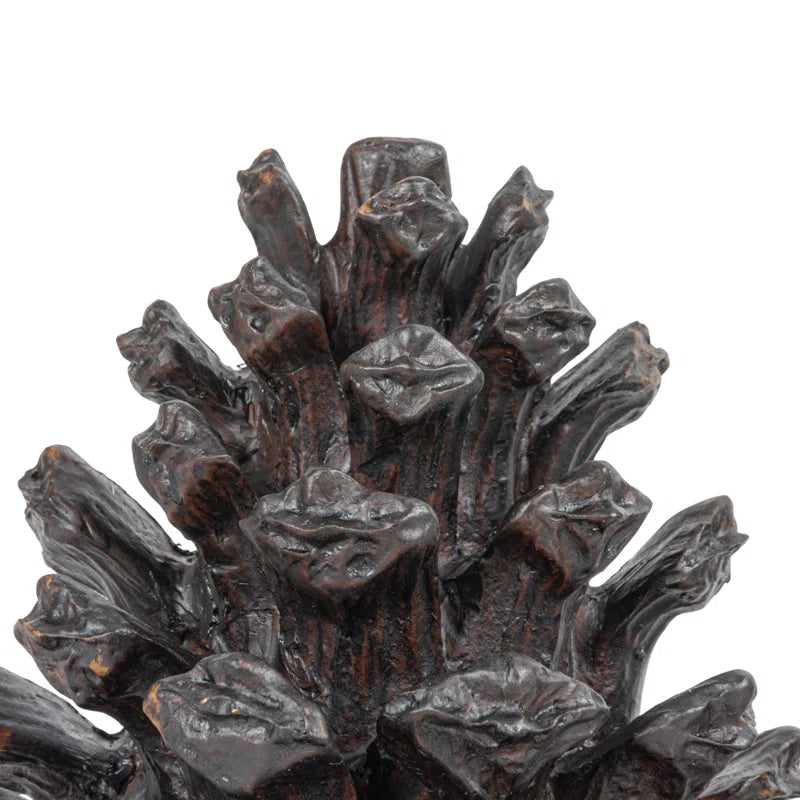 Aseneth Resin Pinecone Bookends