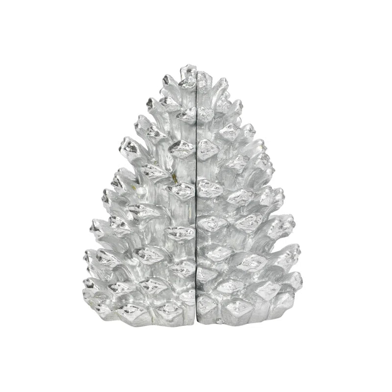 Aseneth Resin Pinecone Bookends