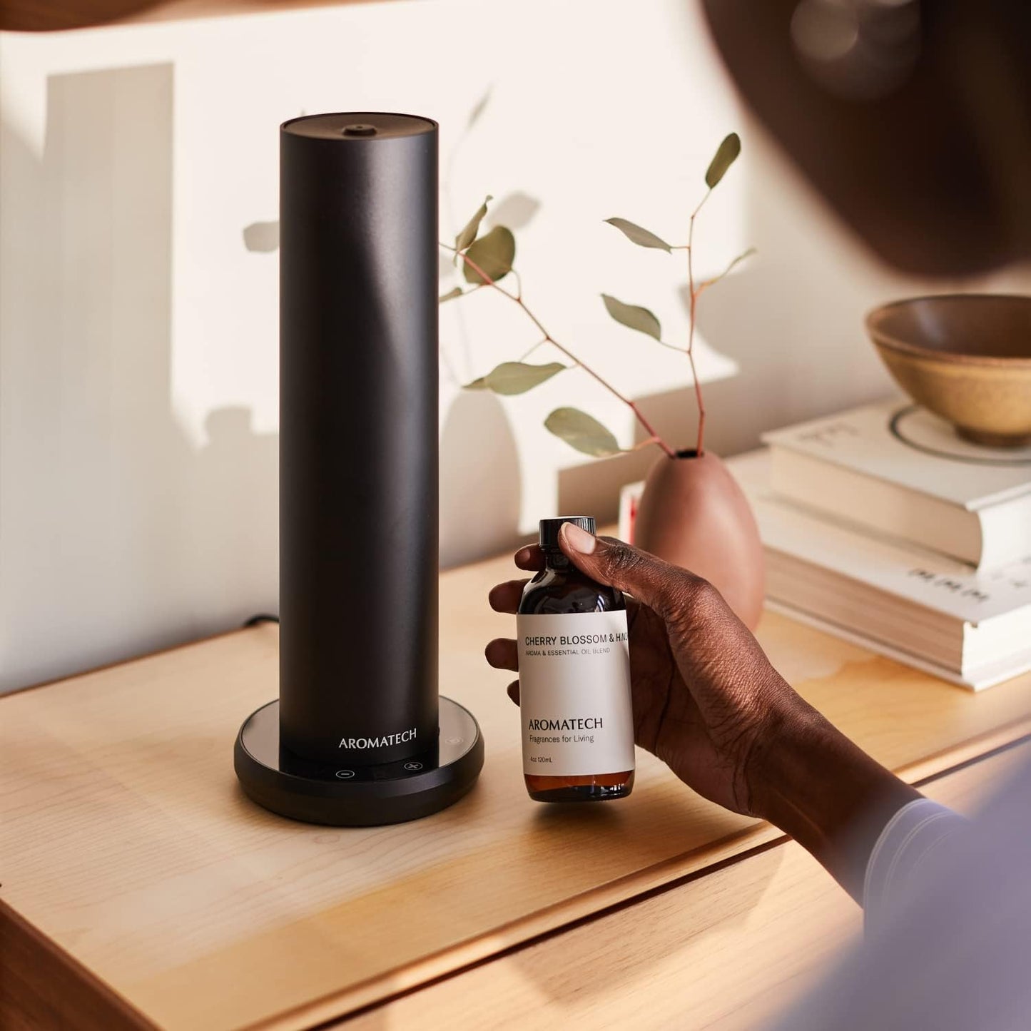 Cherry Blossom & Hinoki Aroma Oil for Scent Diffuser - 10 Milliliter