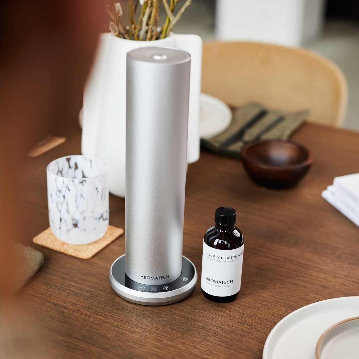 Cherry Blossom & Hinoki Aroma Oil for Scent Diffuser - 10 Milliliter
