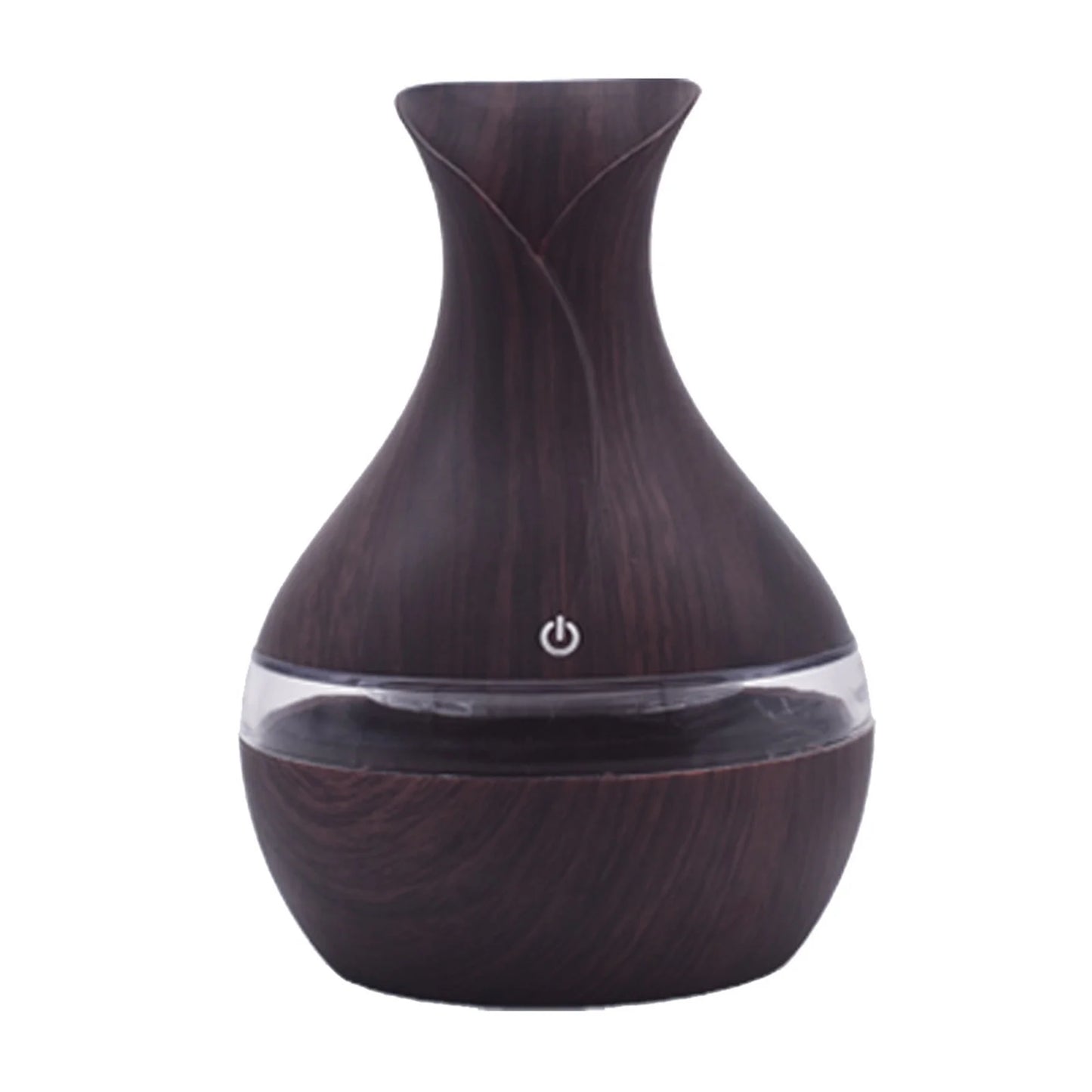 PATLOLAV Essential Winter Fall Humidifier , 300Ml Aromatherapy Diffuser, Cool Mist Humidifier, 4 Timer and 7 Color Lights, Waterless Auto-Off, Wood Grain Diffuser High Output for Home