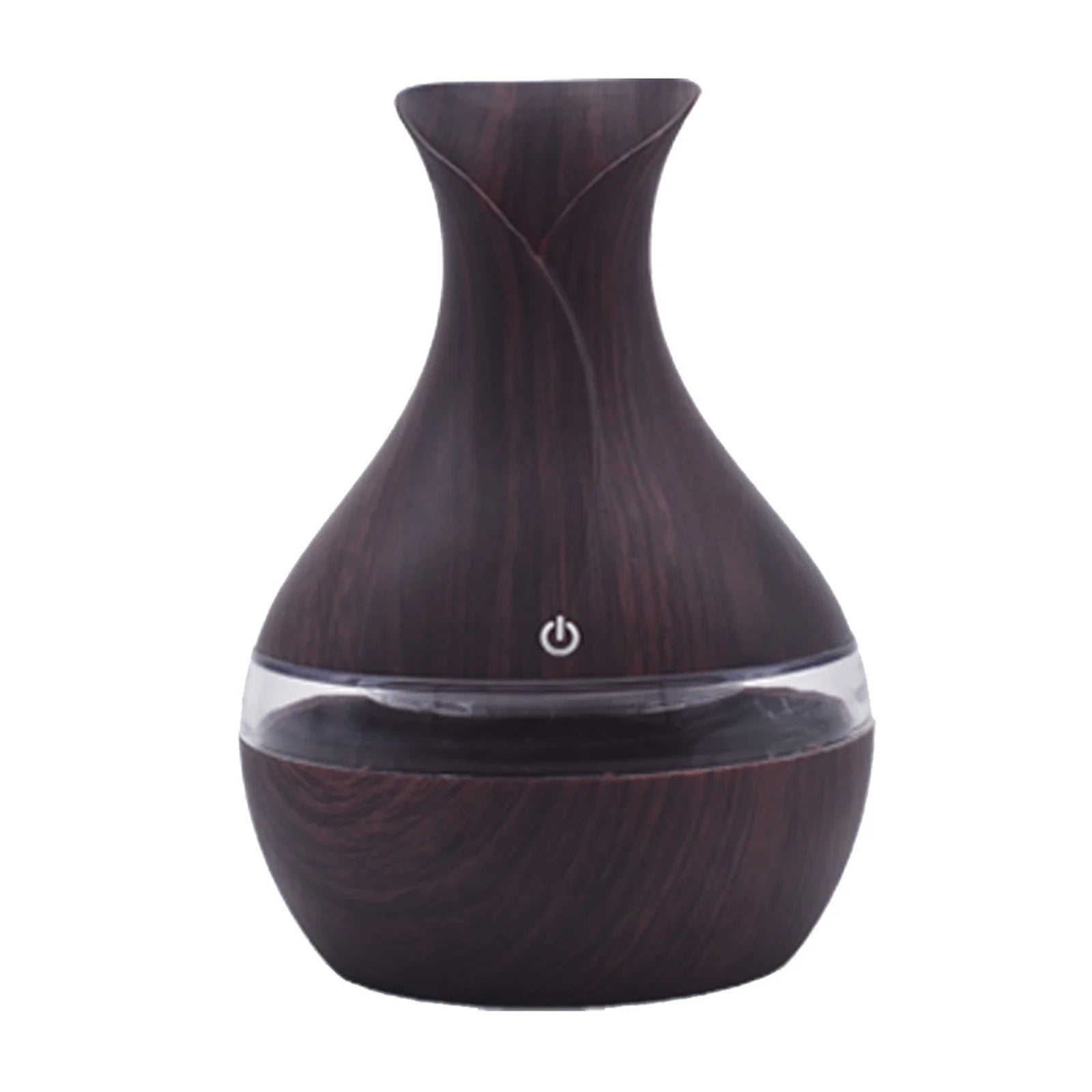 PATLOLAV Essential Winter Fall Humidifier , 300Ml Aromatherapy Diffuser, Cool Mist Humidifier, 4 Timer and 7 Color Lights, Waterless Auto-Off, Wood Grain Diffuser High Output for Home
