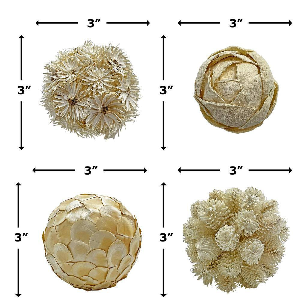 Preserved Conifer Pinecone Topiary Balls